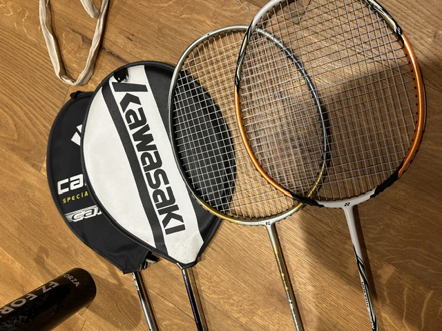 Badminton ketchere og bolde